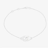 French Jewelry 925 Silver Plated Bracelet with 1:1 Logo