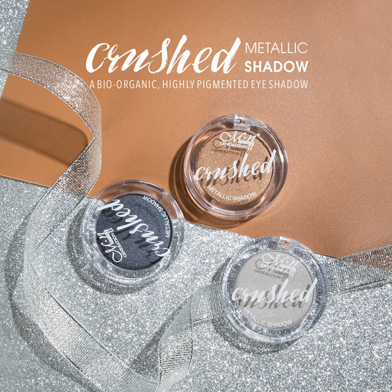 Menow Diamond Glitter Eyeshadow Nude Palette Makeup Shimmer Eye Shadow