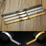 Personalized 15mm Wide ID Tag Bracelet Love Name Engrave