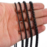 Stainless Steel Necklace Chain 18-28" Boy Jewelry