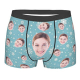 Men's Breathable Polyester Boxer Briefs with U Convex Pouch