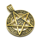Big Vintage Pendant Stainless Steel Punk Gothic