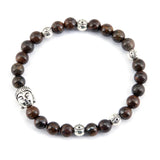 6MM Bronzite Buddha Bracelet Couples Jewelry