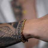 Mens Bracelet Rope Chain, Thin Mens Bracelet Link, Boys Bracelet Men