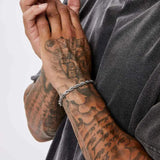 Mens Bracelet Rope Chain, Thin Mens Bracelet Link, Boys Bracelet Men