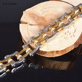Stainless Steel Biker Chain Link Bracelet Punk Jewelry