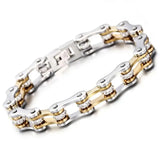 Stainless Steel Biker Chain Link Bracelet Punk Jewelry