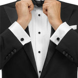 Classical Shirt Tuxedo Cufflinks Set Copper Wedding Party Buttons