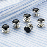 Classical Shirt Tuxedo Cufflinks Set Copper Wedding Party Buttons