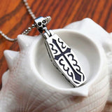 Skeleton Biker Locket Pendant Gothic Style Party Jewelry Halloween Gift