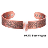 Copper Magnetic Bracelet for Women Men Powerful Magnets Gift Adjustable Size