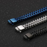 Men's 12MM Stainless Steel Cuban Link Bracelet