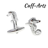 Seahorse Animal Cufflinks for Men by Cuffarts