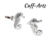 Seahorse Animal Cufflinks for Men by Cuffarts