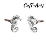 Seahorse Animal Cufflinks for Men by Cuffarts