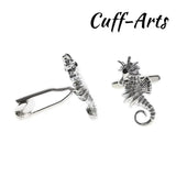 Seahorse Cufflinks for Men by Cuffarts C10554
