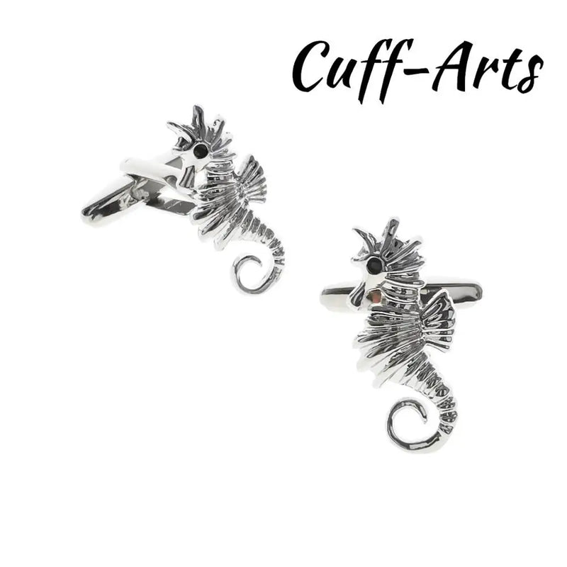 Seahorse Cufflinks for Men by Cuffarts C10554