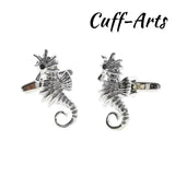 Seahorse Cufflinks for Men by Cuffarts C10554