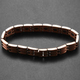 Copper Magnetic Therapy Bracelet Arthritis Relief Men's Jewelry