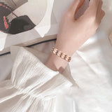 Copper Magnetic Therapy Link Bracelet for Men