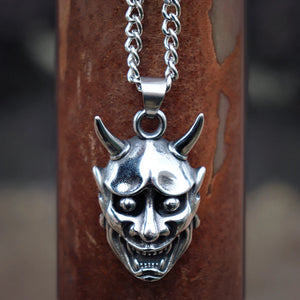 Men's Stainless Steel Skull Pendant Necklace