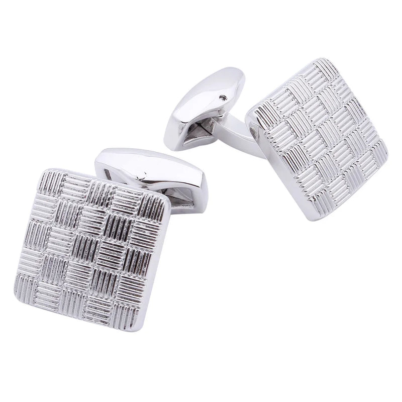 French Shirt Cufflins Classic Square Cuff Links