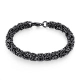 Stainless Steel Silver Chain Bracelets for Men Women