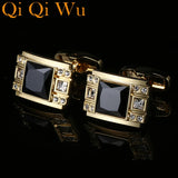 Crystal Cufflinks Suit Shirt High Cuff links Wedding Cufflink Gift