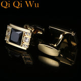 Crystal Cufflinks Suit Shirt High Cuff links Wedding Cufflink Gift