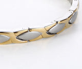 Magnetic Stainless Steel Bracelet Health Bangle for Women SS007B