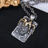 Playing Card Clown Pendant Retro Personality Gift