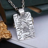 Playing Card Clown Pendant Retro Personality Gift