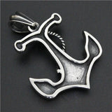 Mens Stainless Steel Biker Pendant