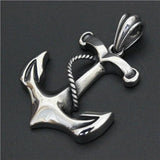 Mens Stainless Steel Biker Pendant