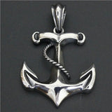 Mens Stainless Steel Biker Pendant