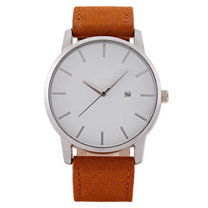 Men's Quartz Movement Watches Minimalist Date Calendar Business Classic Wrist