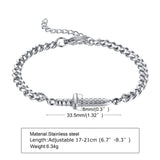 Mens Sword Anklet, Daggers Anklet, Mens Gift, Anklet Bracelet