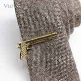 Men's Tool Box Weapon Clamp Copper Stainless Metal Clip Sword Gun Anchor Tie Bar