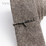 Men's Tool Box Weapon Clamp Copper Stainless Metal Clip Sword Gun Anchor Tie Bar