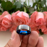 Matte Finish Tungsten Wedding Bands