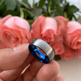 Matte Finish Tungsten Wedding Bands