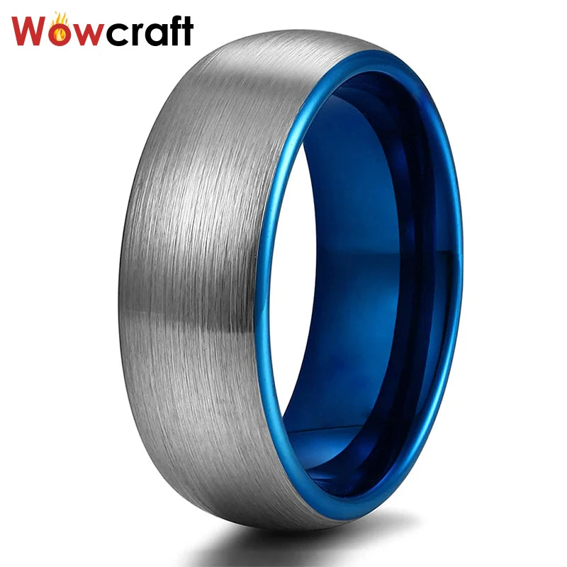 Matte Finish Tungsten Wedding Bands