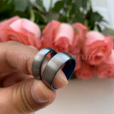 Matte Finish Tungsten Wedding Bands