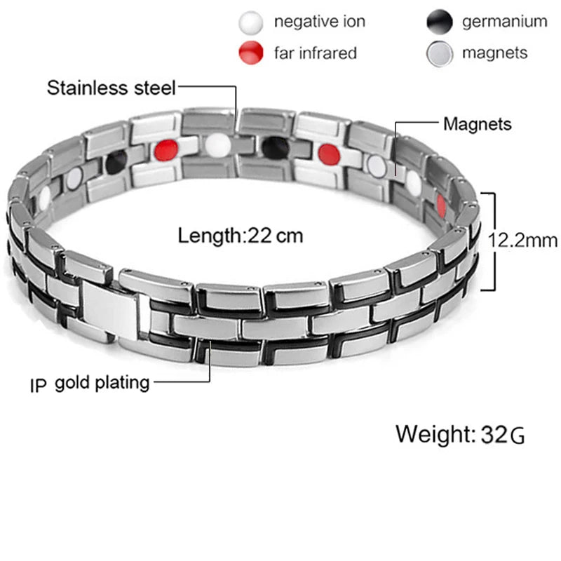 Magnetic Therapy Bracelet for Men & Women