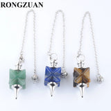 Merkaba Pendulum Reiki Crystal Biolocation Pendant