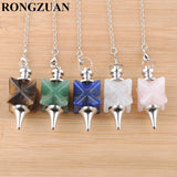 Merkaba Pendulum Reiki Crystal Biolocation Pendant