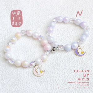 Mermaid Concubine Couple Bracelet Double Magnetic Attractive Girlfriend