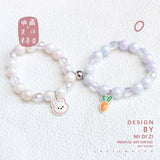 Mermaid Concubine Couple Bracelet Double Magnetic Attractive Girlfriend