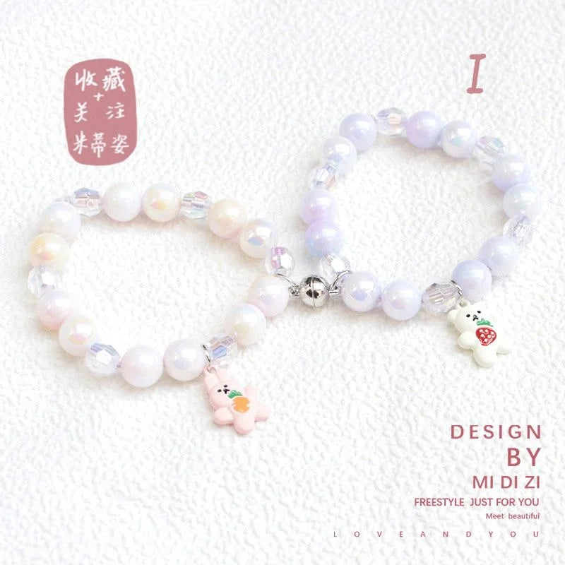 Mermaid Concubine Couple Bracelet Double Magnetic Attractive Girlfriend