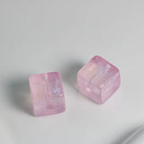 Mermaid Glitter Cube Luminous Glow Beads for DIY Jewelry Making